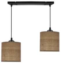 Rippvalgusti Candellux Lighting Legno, 32-18328, 2xE27, 40W, must