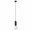 Rippvalgusti Italux Aldeva PND-02340-1S-BK, 1xE27, 40W, must