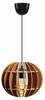 Rippvalgusti Opviq Sphere 141-T, 1xE27, 60W, 20 cm, pruun