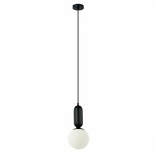 Rippvalgusti Italux Aldeva PND-02340-1S-BK, 1xE27, 40W, must