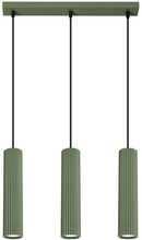 Ripplamp Sollux Karbon SL.1613, 3xGU10, 30W, roheline