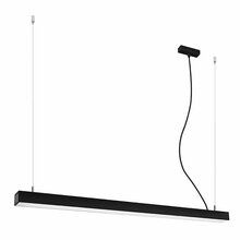Rippvalgusti Sollux Pinne 117, LED, 28 W, must, 3000 K