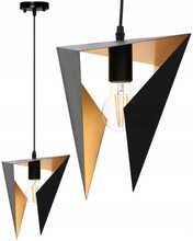 Rippvalgusti Toolight APP253-1CP, geomeetriline, must