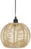 Rippvalgusti Atmosphera Caren, 1xE27, 40W, 230V, džuute, 24 cm