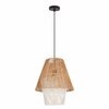 Rippvalgusti Candellux Lighting Africa 31-26880, 1xE27, 40W, 40 cm, pruun/kreem
