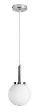 Rippvalgusti Rabalux Togo 75007, 1xE14, 40W, 230V, läikiv kroom