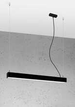Rippvalgusti Sollux Pinne 67, 16 W, LED, 4000 K, must