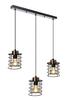 Rippvalgusti Candellux Glob, 3xE27, 40W, must