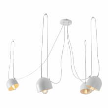 Rippvalgusti CustomForm Popo, 4 pirni, valge