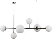 Rippvalgusti Italux Vailante PND-31221-6B-CH, E14/E27, kroom