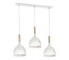 Rippvalgusti Luminex Noak Wood, 3xE27, 60W, 230V