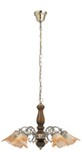 Rippvalgusti Rabalux Rustic 3, 7095, 5xE14, 40W, 230V