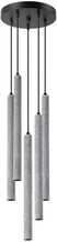 Rippvalgusti Sollux Pastelo 5P, 5xG9, 8W, 230V, betoon