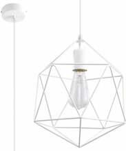 Rippvalgusti Sollux Gaspare, 60 W, E27, valge