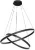 Rippvalgusti Maytoni Rim MOD058PL-L74B4K, 88W, 3800-4000K, must