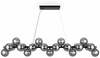 Rippvalgusti Maytoni Dallas MOD547PL-25B, G9, 25 x 28 W, must