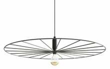 Rippvalgusti Sollux Sirkel 60, 60 W, E27, must
