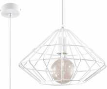 Rippvalgusti Sollux Umberto, 60 W, E27, valge