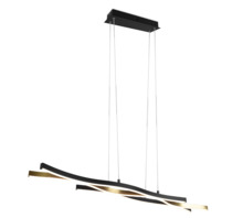 Rippvalgusti LED Trio Blaze, 35W, 2300+3000+4000K, 4300lm, 107x15x150cm, messing
