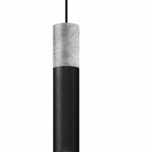 Rippvalgusti Sollux Borgio 1, 1xGU10, 40W, must/hall