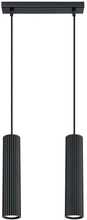 Ripplamp Sollux Karbon SL.1574, 2xGU10, 20W, 230V, must