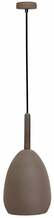 Rippvalgusti Candellux Flen, 5550101261, 1xE27, 40 W, 16 cm, pruun