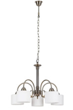 Rippvalgusti Rabalux Edith, 7276, 5xE27, 60W, pronks