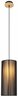 Rippvalgusti Candellux Kioto, 50101217, 1xE27, 40W, 18 cm, must/pöök