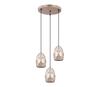 Rippvalgusti Italux Harley, MDM-3480/3A GD, 3xE27, 40W, roosakuld