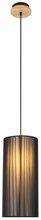 Rippvalgusti Candellux Kioto, 50101217, 1xE27, 40W, 18 cm, must/pöök