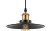 Ripplamp G.LUX GT-220-D22-1S-BL Loft-3, 1 x E27, 220 mm, must/roheline