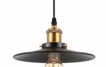Ripplamp G.LUX GT-220-D22-1S-BL Loft-3, 1 x E27, 220 mm, must/roheline