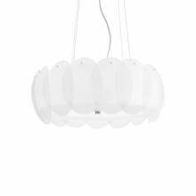 Rippvalgusti Ideal Lux Ovalino SP8, E27, 8 pirni, antratsiit