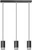 Rippvalgusti Emibig Fumiko 3, GU10, Black Chrome