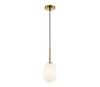 Rippvalgusti Milagro Alias ML0317, 1xE14, 40W, 12 cm, kuldne