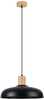 Ripplamp Sollux Indy SL.1324, 1xE27, 15W, 230V, 38 cm, must