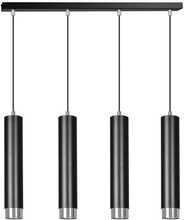 Rippvalgusti Emibig Kibo 4, GU10, Black/Chrome