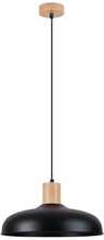 Ripplamp Sollux Indy SL.1324, 1xE27, 15W, 230V, 38 cm, must