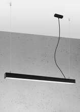 Rippvalgusti Sollux Pinne 90, 24 W, LED, 3000 K, must