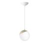 Rippvalgusti Milagro Sfera Wood, 1xE14, 40W, valge