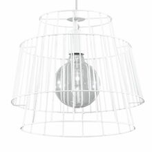 Rippvalgusti Sollux Gate, 60 W, E27, valge