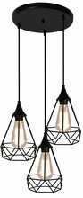 Rippvalgusti Candellux Graf, 3xE27, 60W, 230V, must