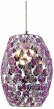 Rippvalgusti Candellux Corn, 31-92536, 60W, E27, lilla