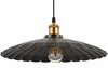 Ripplamp G.LUX GT-350-D35-1S-BL LOFT-1, 1 x E27, 350 mm, must/roheline
