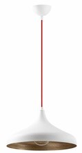 Rippvalgusti Opviq Tattoo 2642, 40 W, E27, valge/punane, metallkorpus