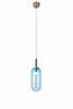Rippvalgusti Candellux Fiuggi, 5550133213, 6 W, LED, sinine