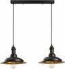 Rippvalgusti Opviq Saolam 3776, 40 W, E27, must/kuldne