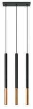 Rippvalgusti Sollux Mozaica, 3xG9, 12W, must/vask