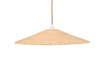 Rippvalgusti Venture Design Herrestad, 80x16 cm, naturaalne