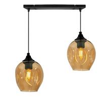 Rippvalgusti Candellux Aspa, 2xE27, 40W, 230V, must